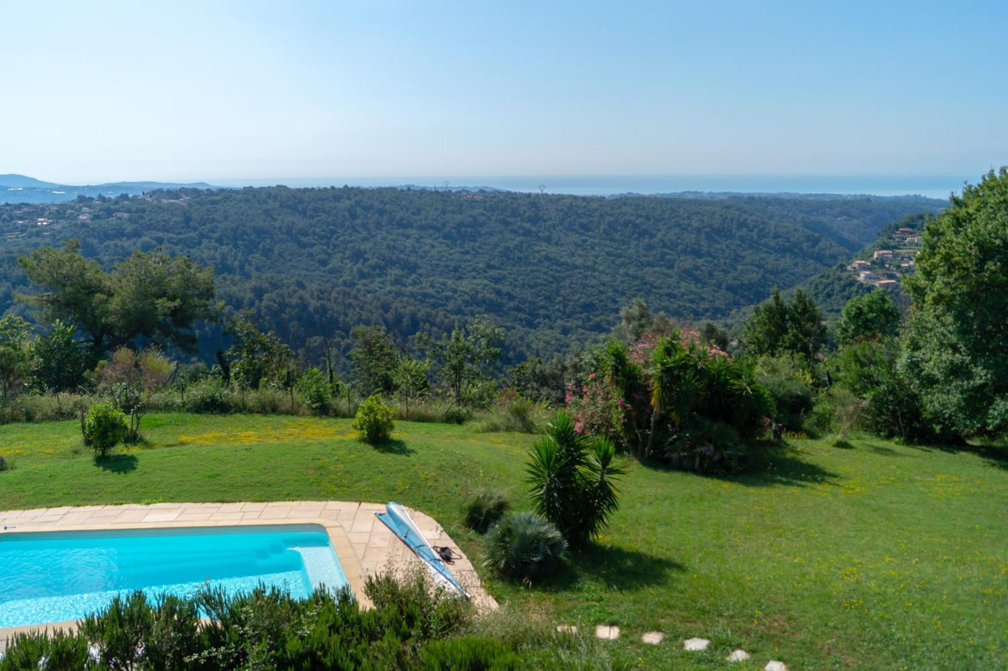 Villa Aurabelle Fuer Familien Und Geniesser Der Cote D'Azur Vence Exterior photo