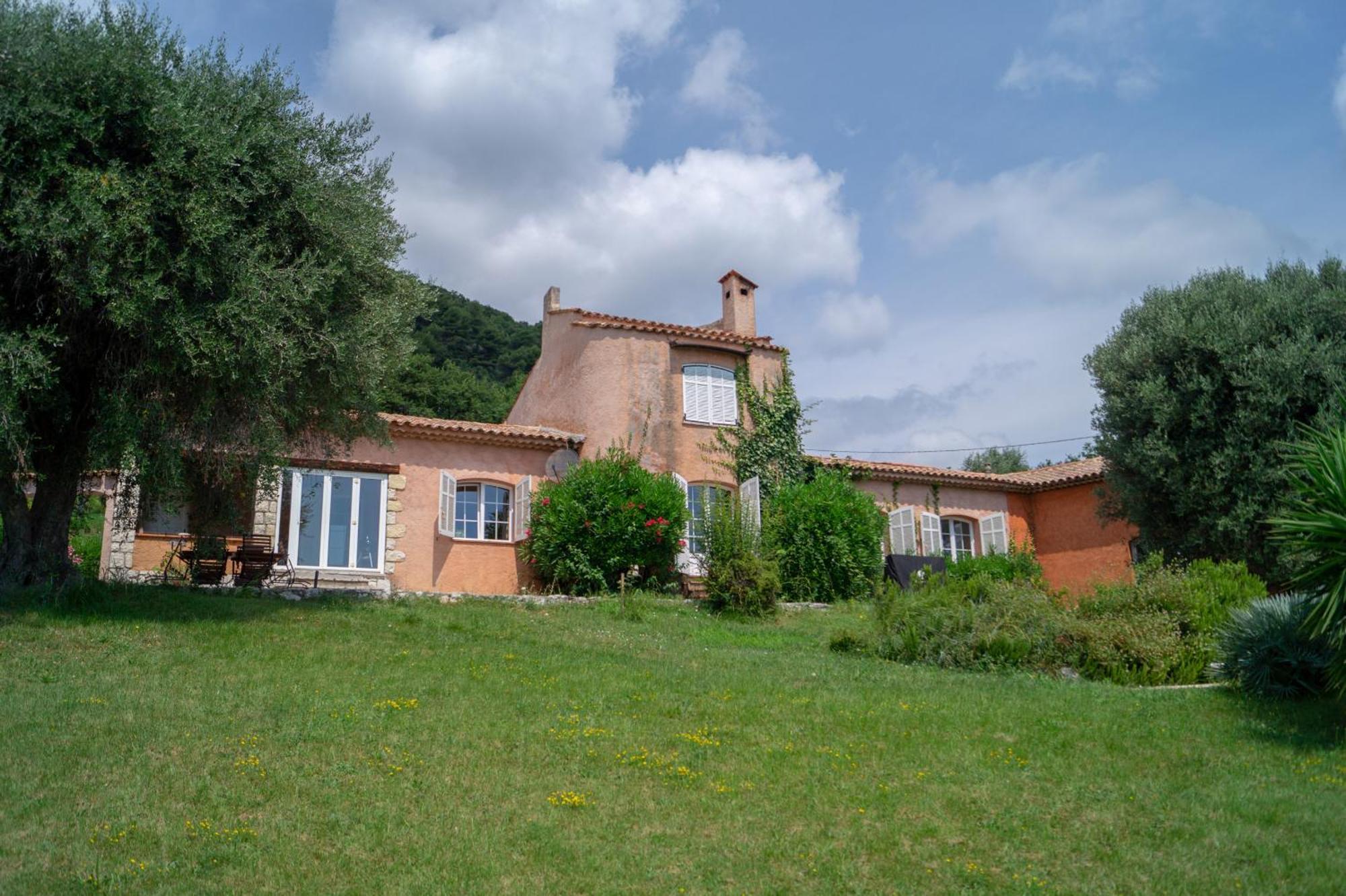 Villa Aurabelle Fuer Familien Und Geniesser Der Cote D'Azur Vence Exterior photo