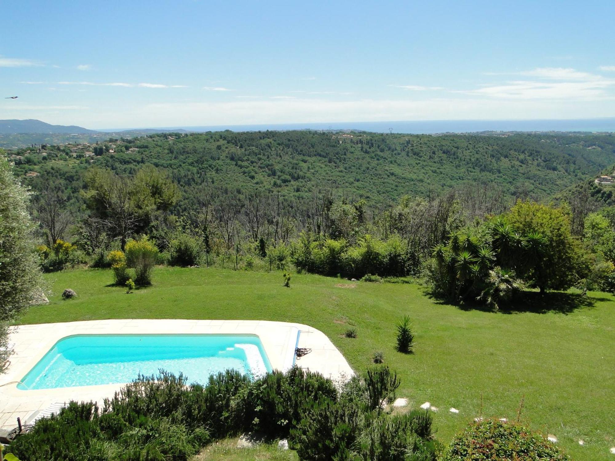 Villa Aurabelle Fuer Familien Und Geniesser Der Cote D'Azur Vence Exterior photo