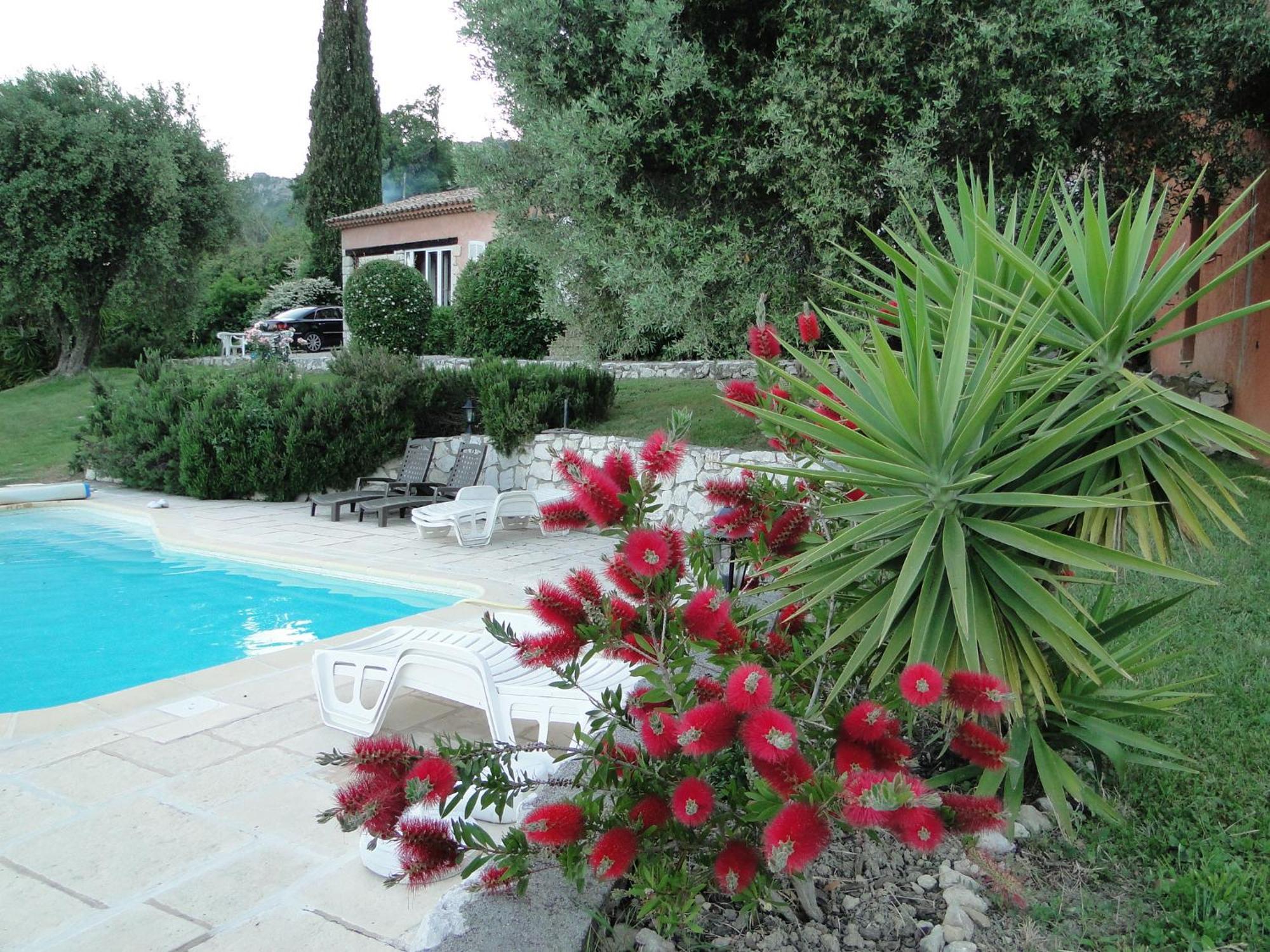 Villa Aurabelle Fuer Familien Und Geniesser Der Cote D'Azur Vence Exterior photo